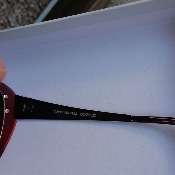 Oliver Peoples SKYLA sunglasses - garnet